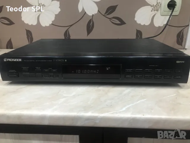 Pioneer fm stereo tuner radio rds f-203rds , снимка 7 - Аудиосистеми - 49457524