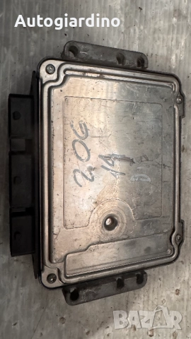 Компютър за двигател / ECU / Моторен компютър за Peugeot  206  - 0281011089  /  9653202580, снимка 2 - Части - 52565530