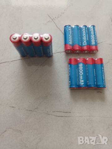 Алкални презареждащи батерии АА 1.5V 9800mAh, Rechargeable AA Battery 1,5V, снимка 1 - Друга електроника - 46202488