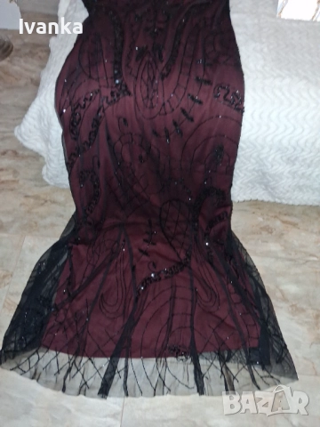 Рокля със пайети , снимка 2 - Рокли - 52683131