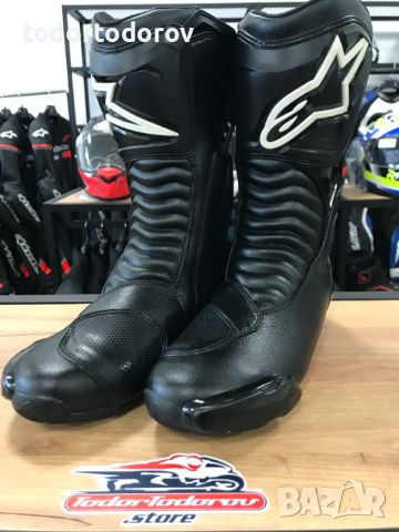 Мото ботуши ALPINESTARS SMX-S,номер 43,всички протектори,като нови, снимка 1 - Аксесоари и консумативи - 46098395