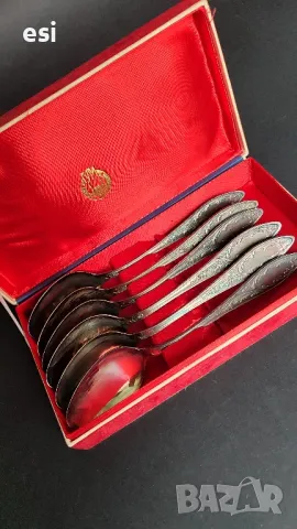 Големи посребрени лъжици МНЦ
Руски от едно време 
, снимка 7 - Други ценни предмети - 49901019