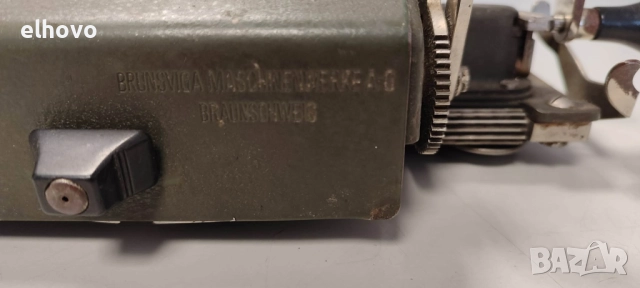 Стара сметачна машина Brunsviga, снимка 9 - Антикварни и старинни предмети - 52549487
