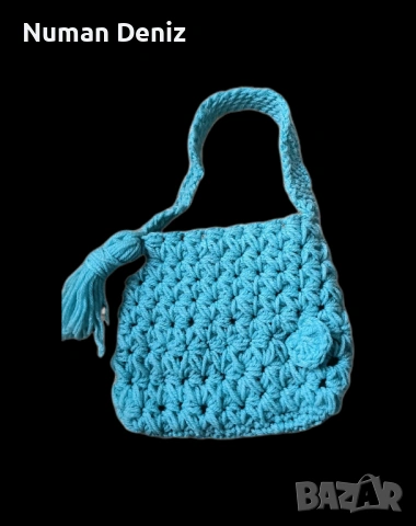 Детска чанта - ръчно плетена