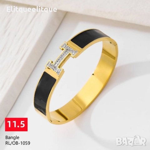 гривни от висококачествена стомана hermes chanel louis vuitton , снимка 17 - Гривни - 52185521