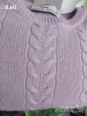 Cashmere Italy 🇮🇹 100% Кашмир , снимка 2 - Блузи с дълъг ръкав и пуловери - 51634216