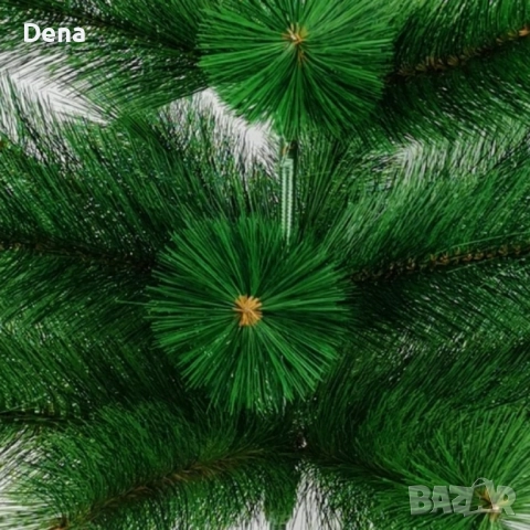 Елха естествено зелена с шишарки, снимка 3 - Декорация за дома - 52389980