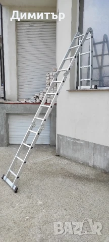Стълба мултифункционална 4х4 НОВА 4.7м, снимка 6 - Други инструменти - 50525114