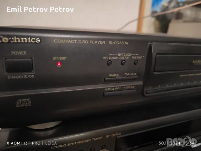 Промо 🌟 🌟 🌟 TECHNICS TOP SET  предусилвател тунер CD касетен дек, снимка 6 - Ресийвъри, усилватели, смесителни пултове - 48166683