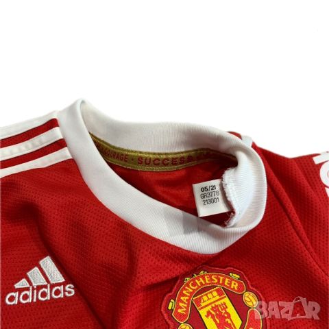 Оригинална детска тениска Adidas x Manchester United🏴󠁧󠁢󠁥󠁮󠁧󠁿 x Cristiano Ronaldo🇵🇹 2021 , снимка 4 - Детски тениски и потници - 45395460