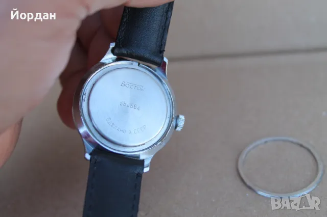 СССР мъжки ръчен часовник ''Восток''  на циферблата е изобразен папа''Йоан Павел II'', снимка 13 - Мъжки - 50024279