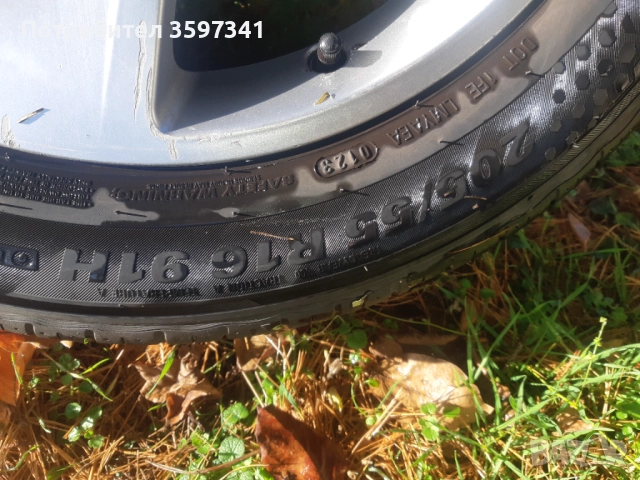 4 джанти АУДИ 4 летни 205/55/16, снимка 4 - Гуми и джанти - 52895422