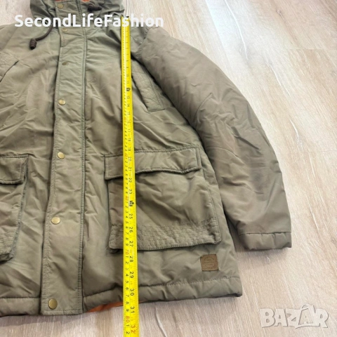 Мъжко зимно яке Jack & Jones с качулка размер L, снимка 7 - Якета - 53100796
