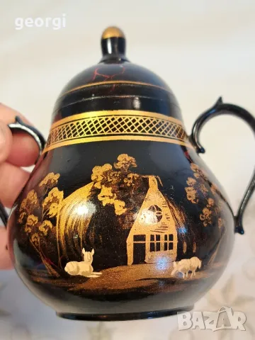 холандска емайлирана захарница 7/3, снимка 3 - Аксесоари за кухня - 49812272