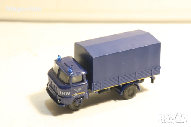 S.E.S. H0 1/87 IFA ИФА КАМИОН МОДЕЛ КОЛИЧКА ИГРАЧКА, снимка 6 - Колекции - 53846775