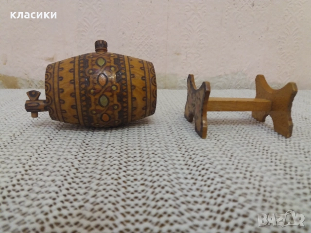 Сувенир дървено буренце., снимка 4 - Декорация за дома - 52659808