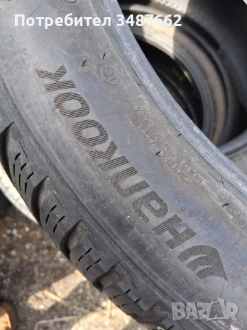 255 45 19 HANKOOK 2бр зимни дот 2021г , снимка 4 - Гуми и джанти - 53351023