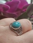 Сребърен пръстен с Тюркоаз, снимка 1