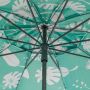 Ветроустойчив чадър Сребърен тюркоаз UPF 50+ Метална рамка - 2.1м, снимка 2