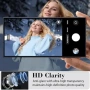Нов S26 Ultra протектор лещи 9H сапфир + алуминиев ринг HD AR Защита камера Самсунг, снимка 2