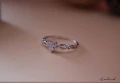 Нежен и елегантен сребърен пръстен - модел R093, снимка 2