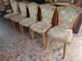 ✨Комплект от 5 масивни дървени столове (дърворезба)✨, снимка 7