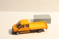 HERPA H0 1/87 VW CRAFTER ПЪТНО СТРОИТЕЛСТВО КАМИОН МОДЕЛ, снимка 6