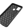 Samsung Galaxy A21s Удароустойчив Carbon Fiber Калъф и Протектор, снимка 8