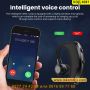 Безжична Bluetooth хендсфри слушалка за разговори и музика подходяща за двете уши - КОД 4081, снимка 8
