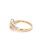 Златен дамски пръстен с диамант 4,73гр. размер:60 14кр. проба:585 модел:21204-1, снимка 3