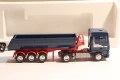 AWM H0 1/87 DAF XF САМОСВАЛ KАМИОН МОДЕЛ TIR ГОНДОЛА, снимка 7