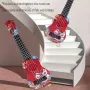 Младежка карикатурна китара укулеле за деца,43,5x14,5 см.,4 струни, снимка 10