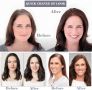 Нов топер за коса за жени с изтъняване и косопад Естетвено черен, снимка 2