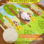 Топлоизолиращо килимче за игра - модел Слончета и Жирафи - КОД 3884 СЛОНЧЕТА И ЖИРАФИ, снимка 17