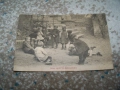 Стара френска пощенска картичка игра на топчета 1905г., снимка 1