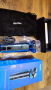 Електрическа самобръсначка за мъже IPX7 водоустойчива безжична USB акумулаторна ротационна, синьо, снимка 7