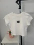Кроп бяла тениска , снимка 1