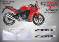 HONDA CBR 500R 2023 - GREY VERSION стикери, снимка 2