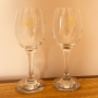 Стъклени Чаши за вино, бира, аперитив, безалкохолно, уиски, снимка 1 - Сервизи - 42367696