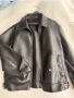 Мъжко кожено яке ZARA, снимка 5