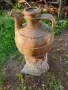 Стар голям глинен оцетник,крондир, снимка 2