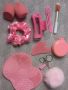  Розова торбичка с 10 висококачествени артикула, снимка 1 - Комплекти и лотове - 45746751