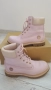 Дамски кожени розови боти Timberland размер 38, снимка 1