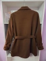 Разкошно кафяво палто, снимка 5