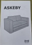 Разтегателен диван Askeby, снимка 3