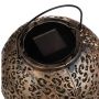 Декоративен фенер -топка, Соларен, Висяща, марокански дизайн, Ø21x18cm, снимка 4