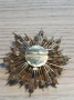 Старинна австрийска брошка с кристали , снимка 3