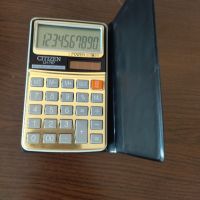 Продавам калкулатор CITIZEN с калъфче, снимка 1 - Друга електроника - 45276862