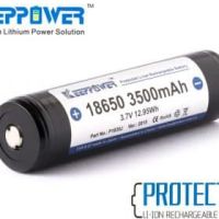 Батерия Keeppower 18650 3500mAh Protected 10A, снимка 1 - Друга електроника - 45420499