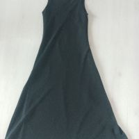 Дълга ,черна рокля М, снимка 1 - Рокли - 45447384